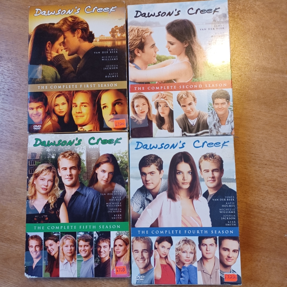 Dawson Creek DVD series season 1,2,4,5